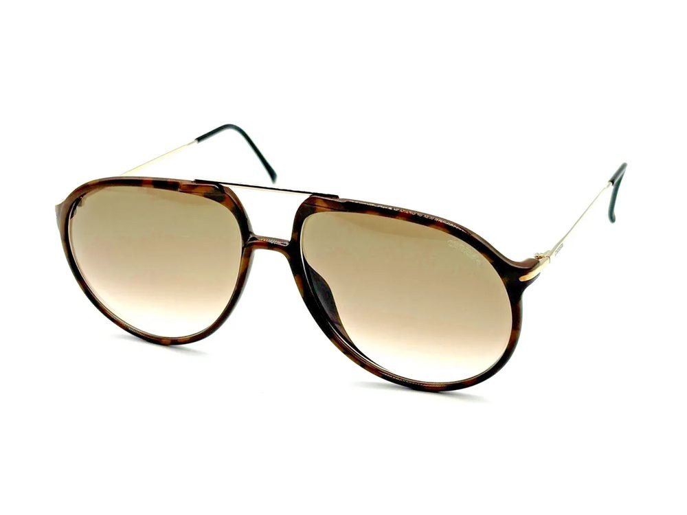 Carrera 5327 pilot in Brown tortoiseshell sunglasses