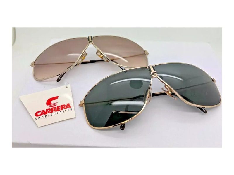 Carrera 5438 pilot in Gold sunglasses
