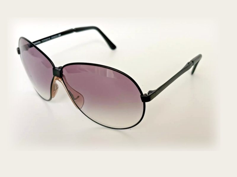 Porsche Design 5626 folding, black in Matt black optical