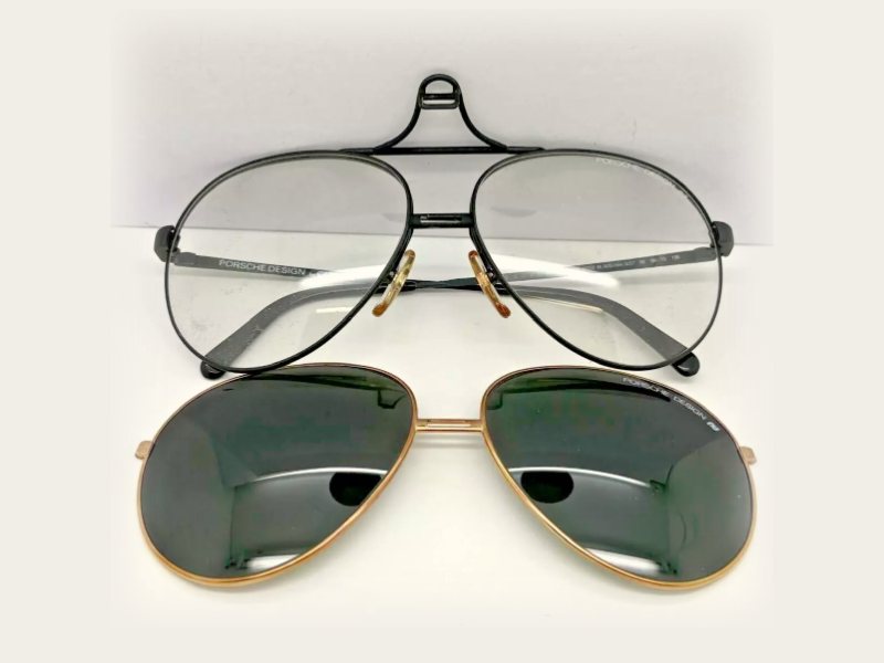 Porsche Design 5657 pilot in Matt black optical